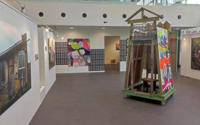 Bosteko erakusketa ibiltaria Leioara heldu da.