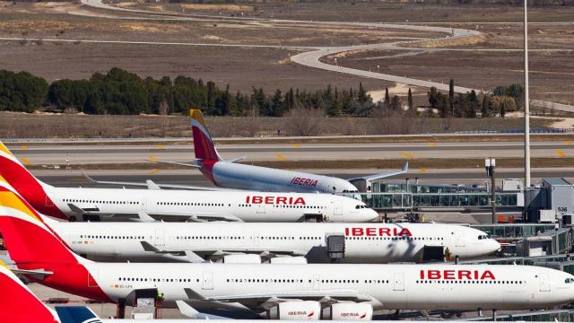Aviones de Iberia.