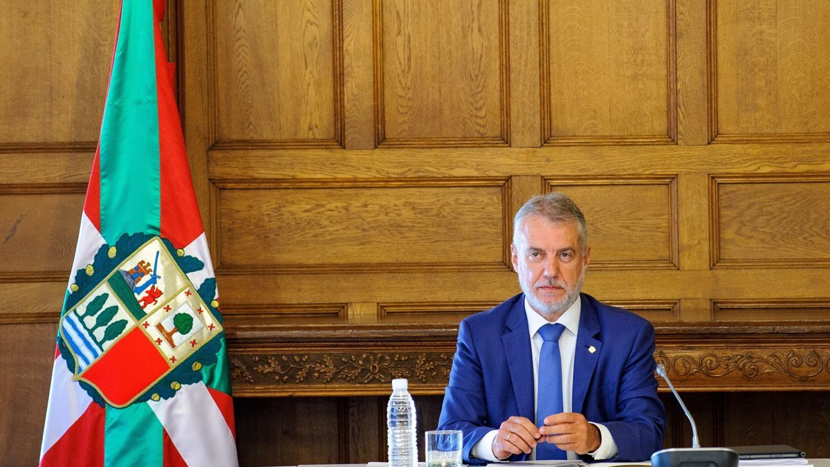 Iñigo Urkullu, durante el primer Consejo de Gobierno del nuevo curso político
