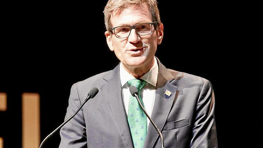 Gorka Urtaran durante la cumbre de la Green Capital.