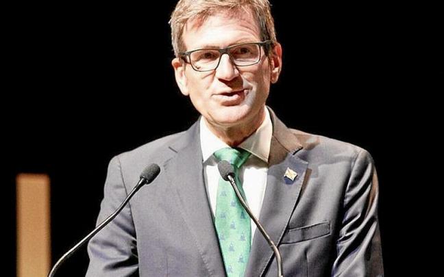 Gorka Urtaran durante la cumbre de la Green Capital.