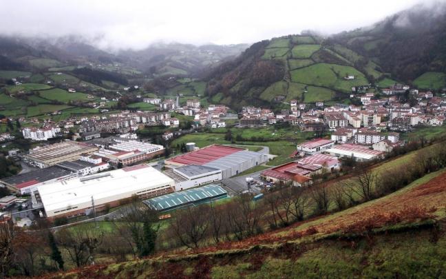 Vista general de Leitza.