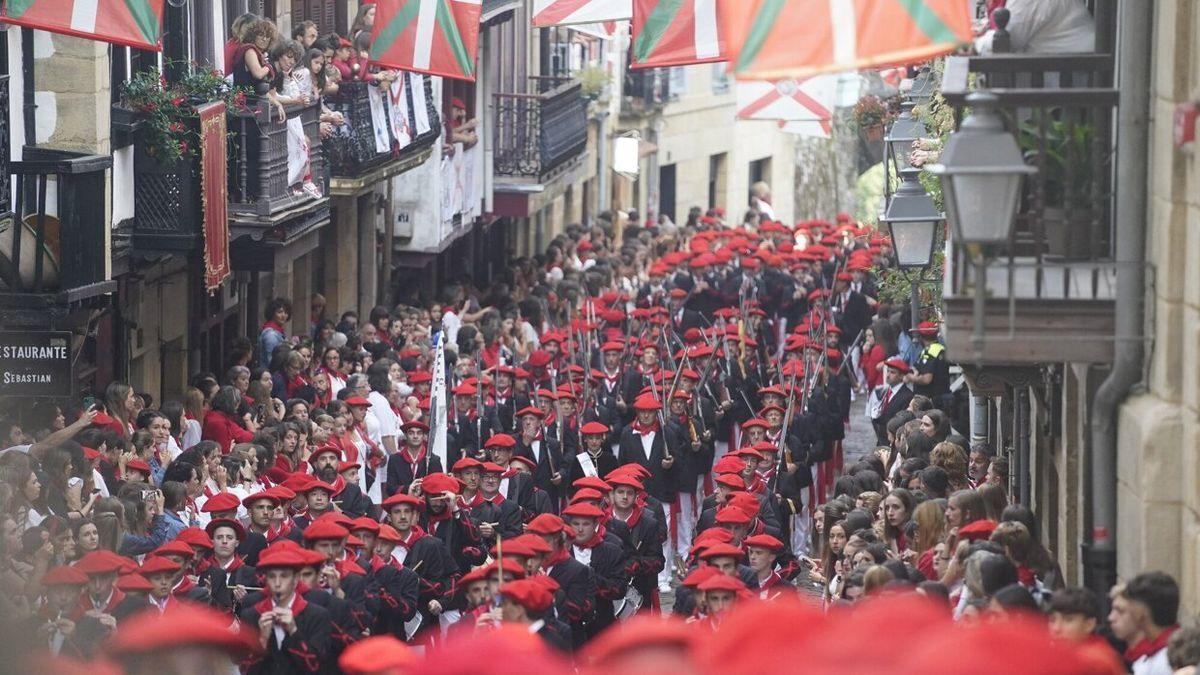 Alarde tradicional de Hondarribia