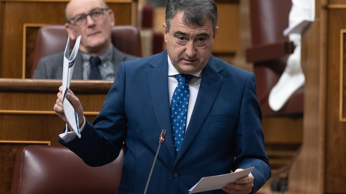 El portavoz del PNV en el Congreso, Aitor Esteban