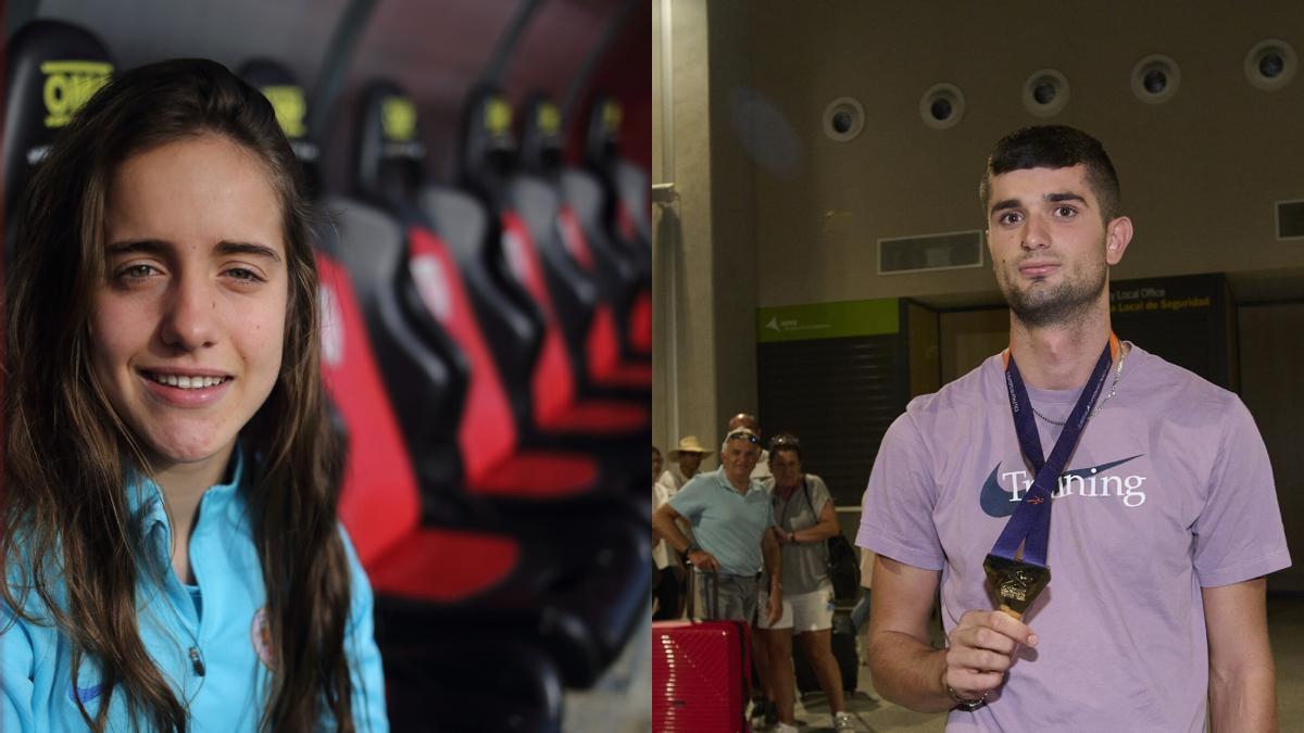 Maite Oroz y Asier Martínez, deportistas más destacados de 2022.