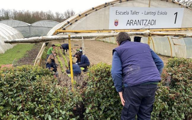 Imagen de recurso de un huerto de la escuela taller