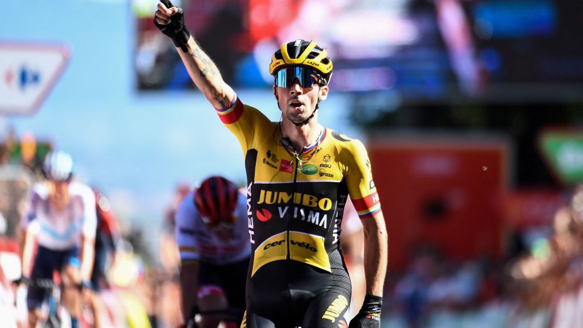 Roglic vence en Laguardia y se sitúa líder.