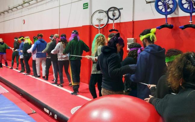 Imagen de la primera edici&oacute;n del Encuentro Estatal de Formadores de Circo en diciembre