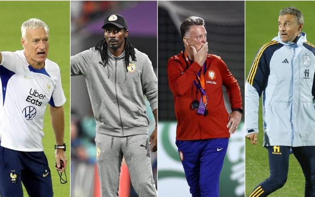 Los sueldos de los entrenadores del Mundial de Catar