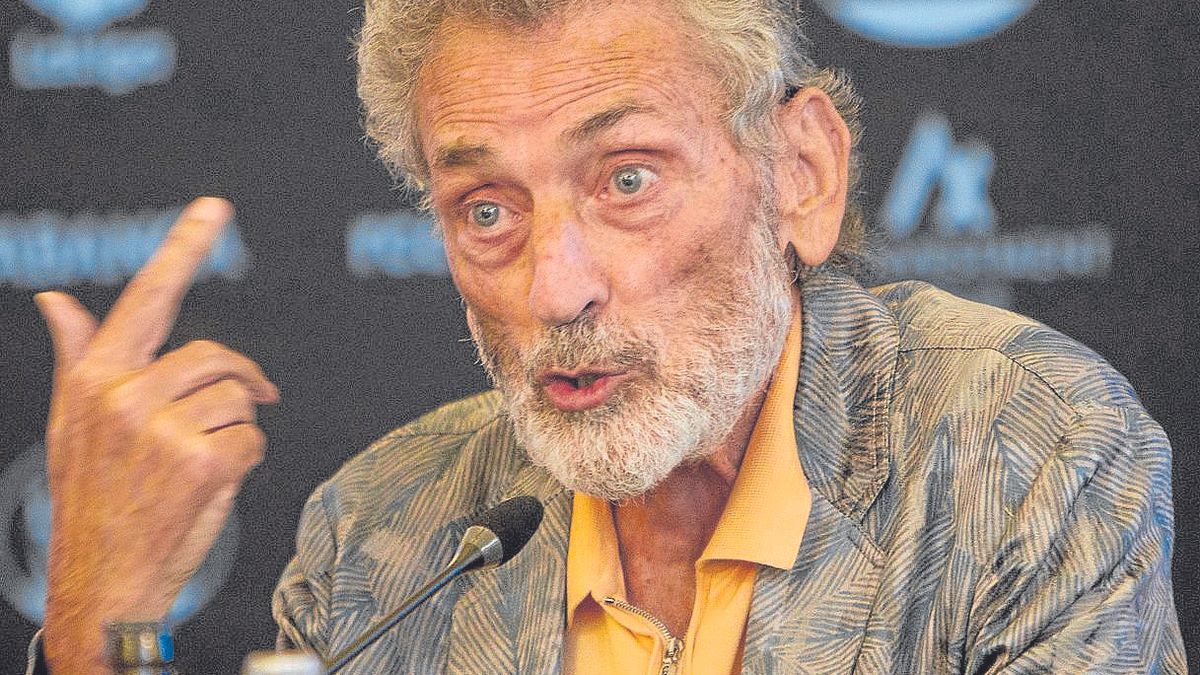 Carlos Mouriño, en un momento de la rueda de prensa de ayer. | FOTO: EFE