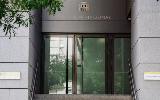 Fachada de la Audiencia Nacional en Madrid. Fachada de la Audiencia Nacional en Madrid.