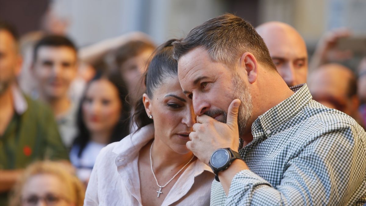 Abascal, junto a Olona en una imagen de archivo