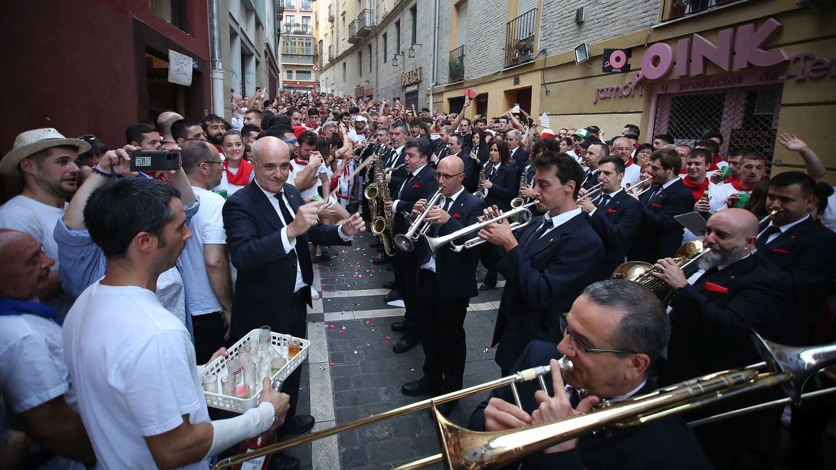 La emocionante despedida de Jesús Olóriz como músico de La Pamplonesa