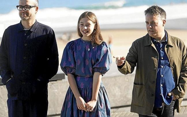 El compositor Mathew Herbert, la actriz K&iacute;la Lord Cassidy y el director Sebasti&aacute;n Lelio.