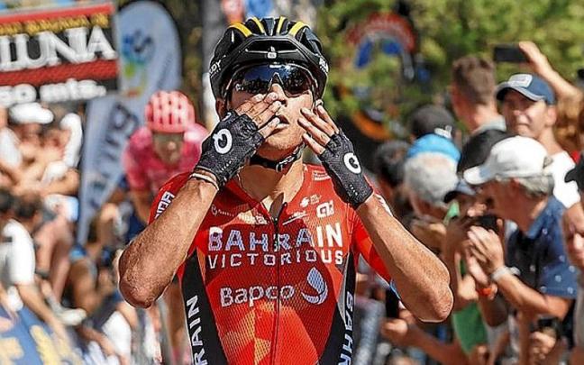 Santiago Buitrago celebra la victoria. | FOTO: EFE