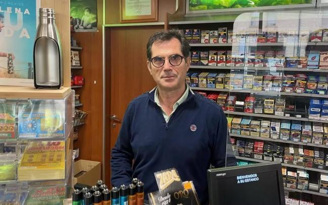 Joaqu&iacute;n Juanarena, due&ntilde;o del estanco asaltado.