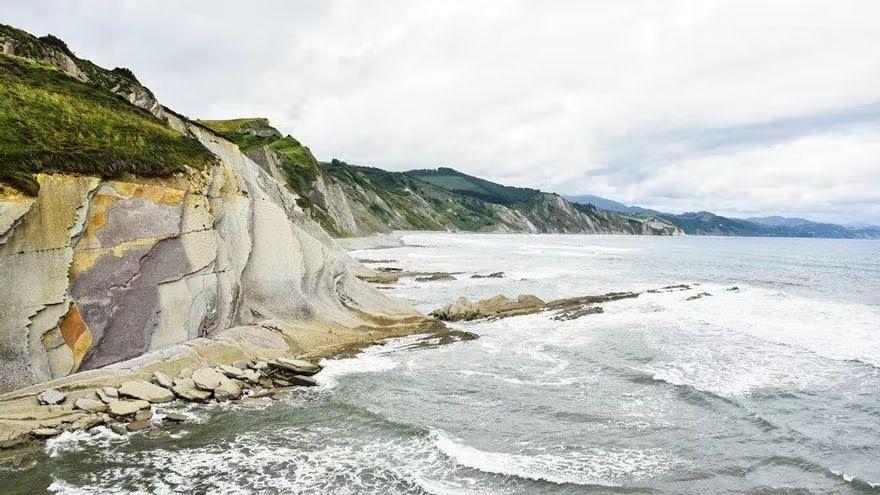 Imagen del flysch de Zumaia