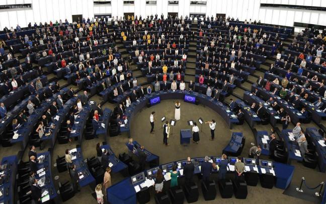 Vista general del Parlamento europeo