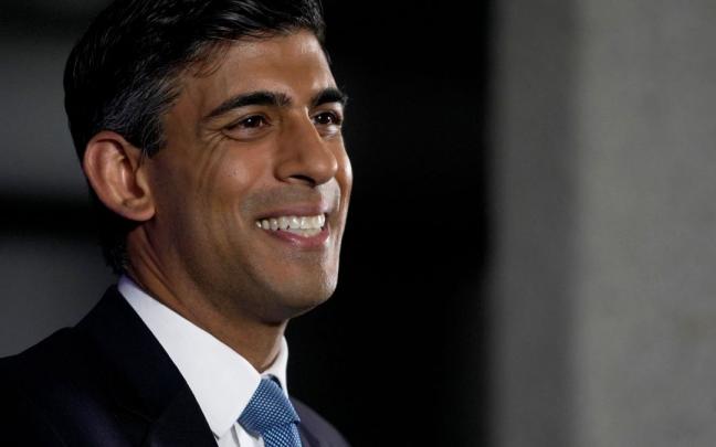 El exministro de Economía Rishi Sunak.