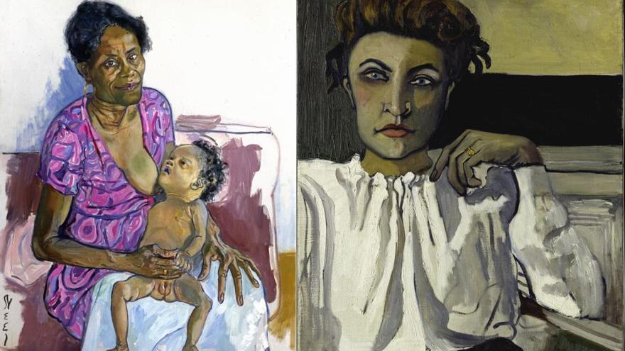 Obras de Alice Neel.