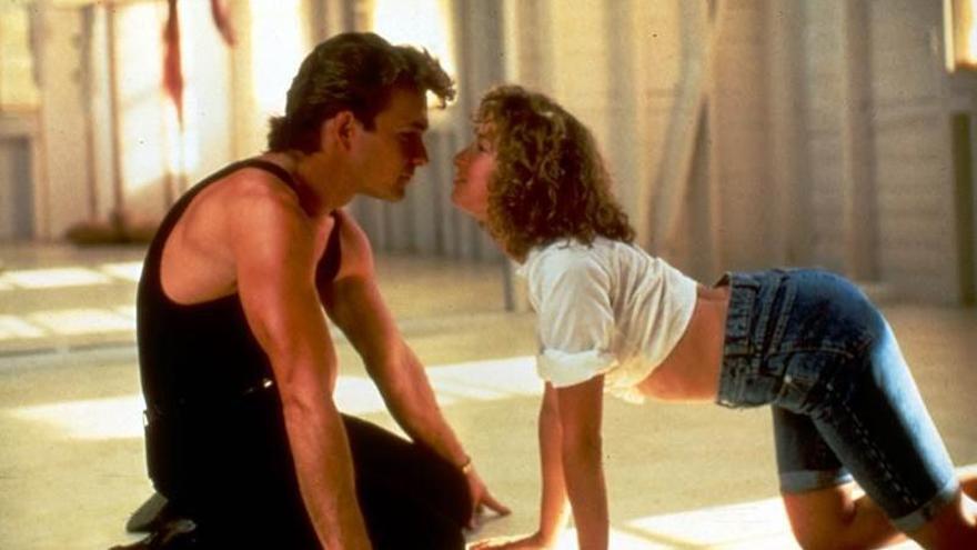 Jennifer Gray y Patrick Swayze en 'Dirty dancing'.