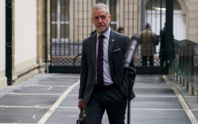 El lehendakari, I&ntilde;igo Urkullu, en el Parlamento.