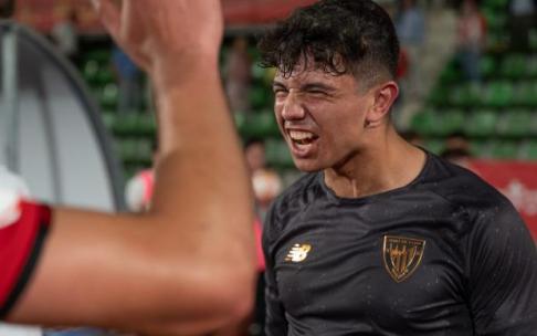 El miércoles, Peñalver se erigió de nuevo en protagonista del Athletic juvenil División de Honor.