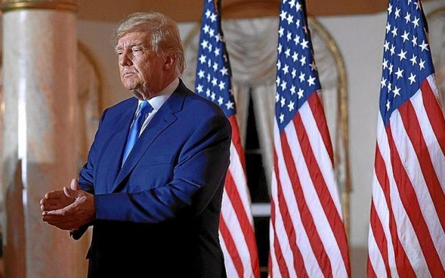 El expresidente Donald Trump, el gran perdedor de las elecciones legislativas celebradas en Estados Unidos.