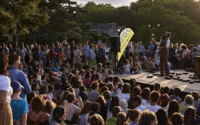 Una de las actuaciones del ciclo 'Atardecer Pamplona'.