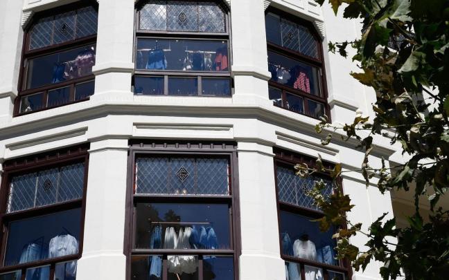 Exterior del edificio de Zara en Pamplona