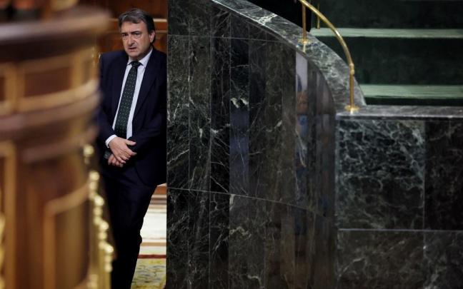 Aitor Esteban, en el Congreso.