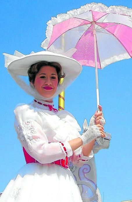 La entrañable Mary Poppins en persona.