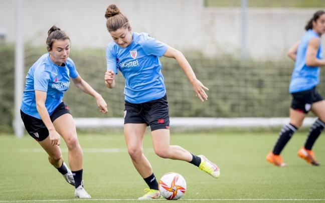 Las jugadoras del Athletic regresan este miércoles al trabajo. Las jugadoras del Athletic regresan este miércoles al trabajo.
