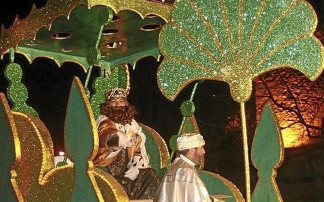 Instante de una anterior cabalgata en Amorebieta. | FOTO: A. S.