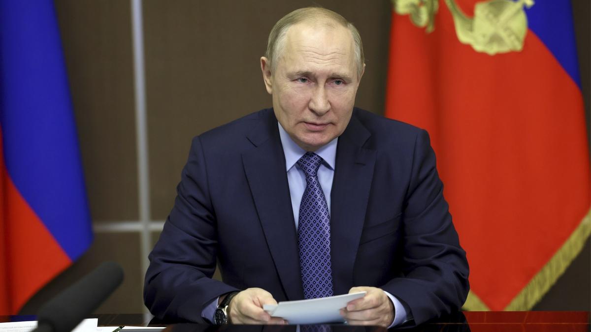 El presidente de Rusia, Vladimir Putin.