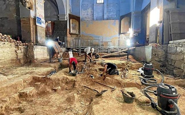 Imagen de las &uacute;ltimas excavaciones realizadas con voluntarios en el verano de 2020.