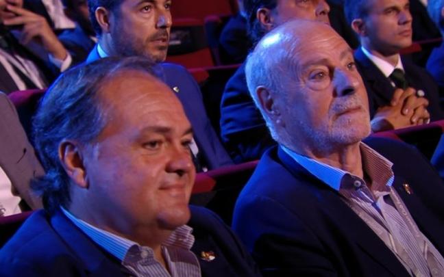 Aperribay, en el sorteo de la Europa League Aperribay, en el sorteo de la Europa League