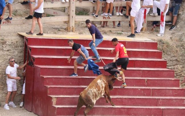 Imagen de un encierro de El Estrecho en 2019 Imagen de un encierro de El Estrecho en 2019
