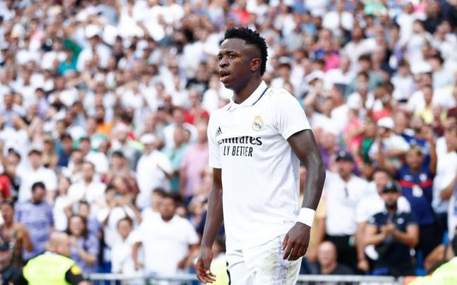 Los jugadores del Real Madrid Vinicius Junior. Los jugadores del Real Madrid Vinicius Junior.