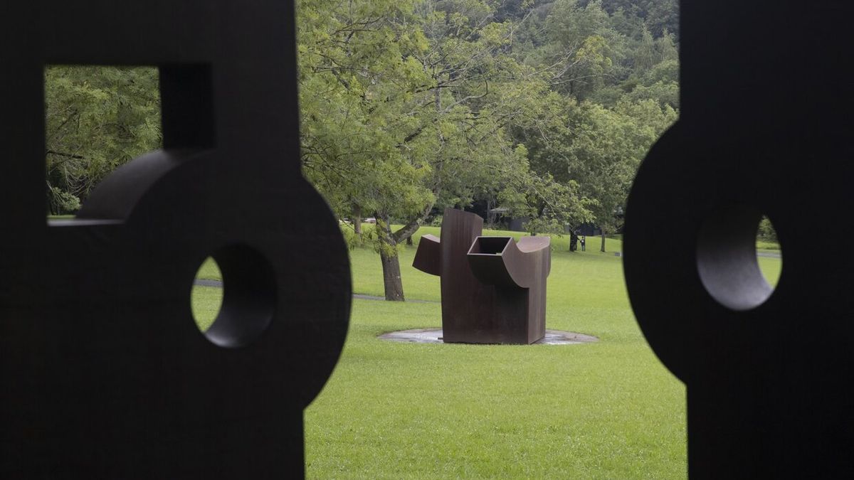 Vista del museo al aire libre Chillida Leku.