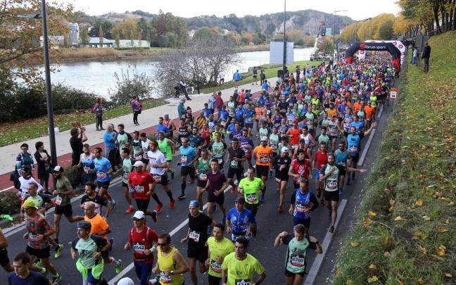 La participación en la Behobia-San Sebastián del domingo estará cerca de los 30.000 corredores. La participación en la Behobia-San Sebastián del domingo estará cerca de los 30.000 corredores.
