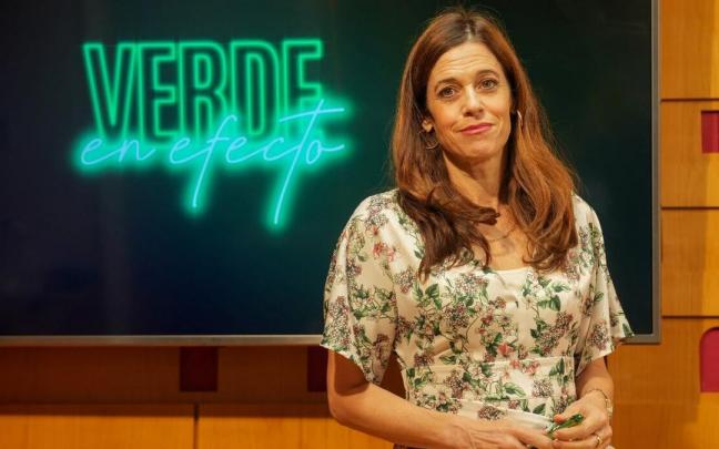 Maider Etxebarria, durante una rueda de prensa celebrada este mi&eacute;rcoles