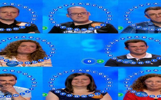Todos los participantes en el ‘Duelo de Campeones’ de ‘Pasapalabra’. Todos los participantes en el ‘Duelo de Campeones’ de ‘Pasapalabra’.
