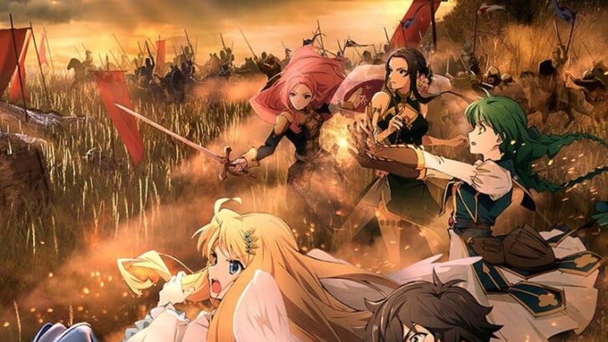 Fotograma de la serie ‘The rising of the shield hero’, que se proyectará hoy en el Planetario en el marco del Festival de Anime de Navarra FAN.