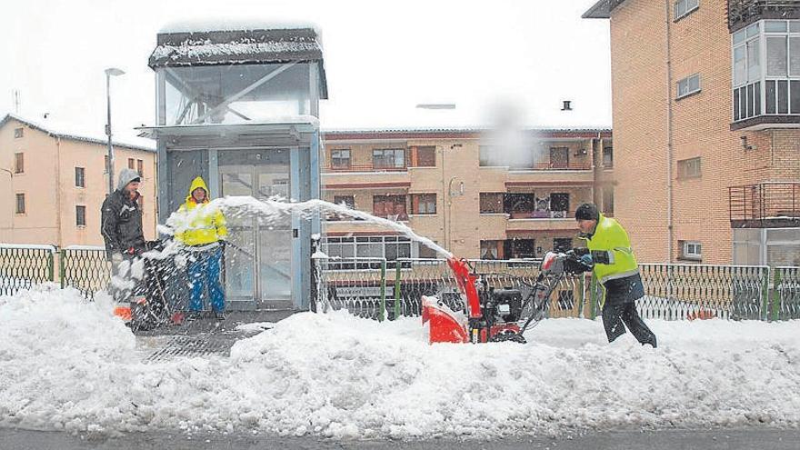 Remite el temporal de nieve en Álava, pero no el frío y las heladas