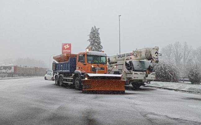 El Gobierno vasco activa el Plan de Vialidad Invernal debido al temporal El Gobierno vasco activa el Plan de Vialidad Invernal debido al temporal
