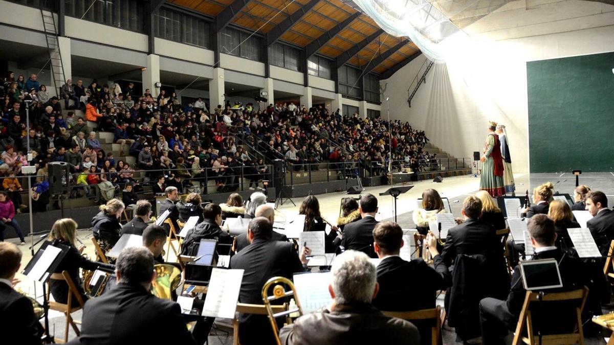 La Banda Recreo de Elizondo también deleitó al numeroso público.