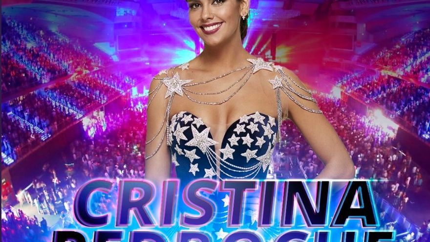 Cristina Pedroche en el cartel del evento.