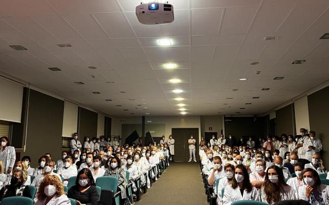 Asamblea realizada este miércoles, día de Santo Tomás, con jefes y responsables de la OSI Donostialdea