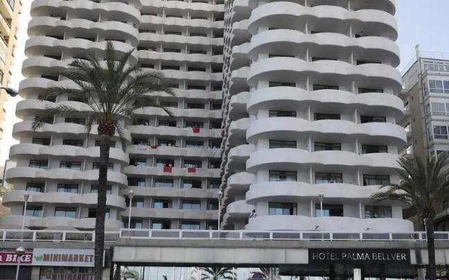 El hotel donde fueron confinados los estuidantes en Palma de Mallorca